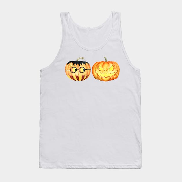 Halloween pumpkins faces Tank Top by Simple Wishes Art